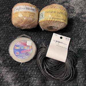 Crafter's Square Natural Jute Cord Set